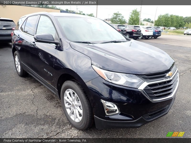 Midnight Blue Metallic / Jet Black 2020 Chevrolet Equinox LT AWD
