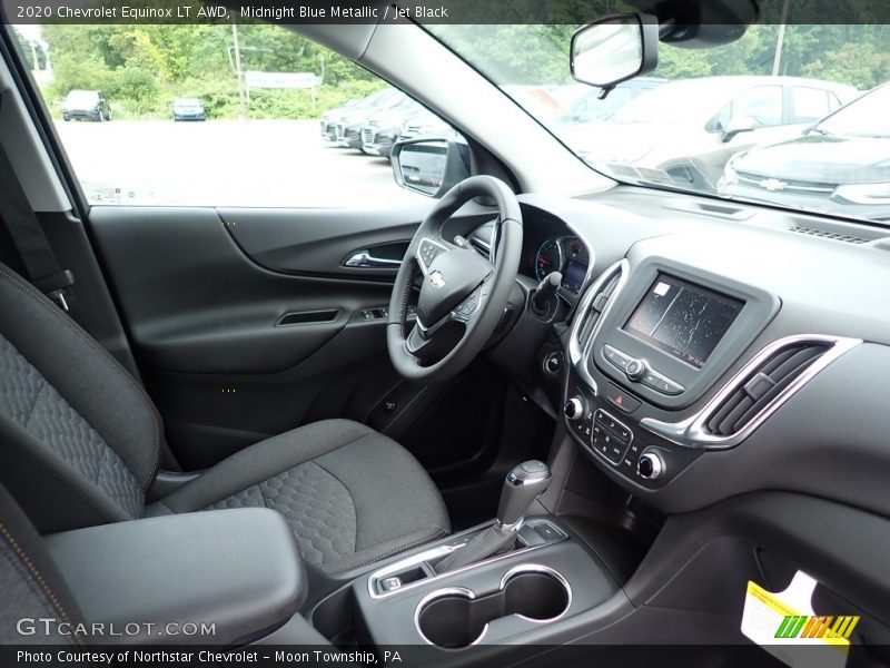 Midnight Blue Metallic / Jet Black 2020 Chevrolet Equinox LT AWD