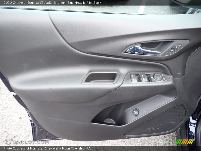 Midnight Blue Metallic / Jet Black 2020 Chevrolet Equinox LT AWD