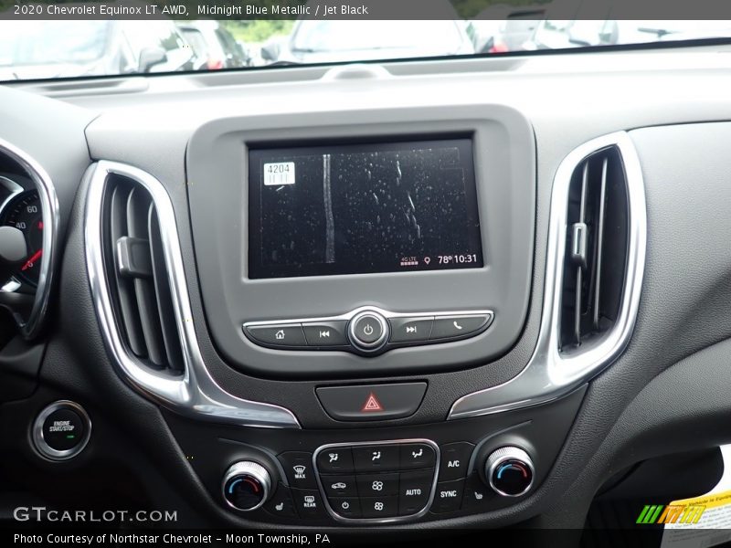 Midnight Blue Metallic / Jet Black 2020 Chevrolet Equinox LT AWD