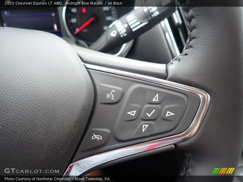 Midnight Blue Metallic / Jet Black 2020 Chevrolet Equinox LT AWD