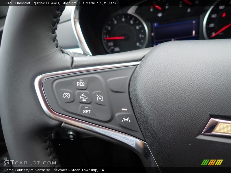 Midnight Blue Metallic / Jet Black 2020 Chevrolet Equinox LT AWD