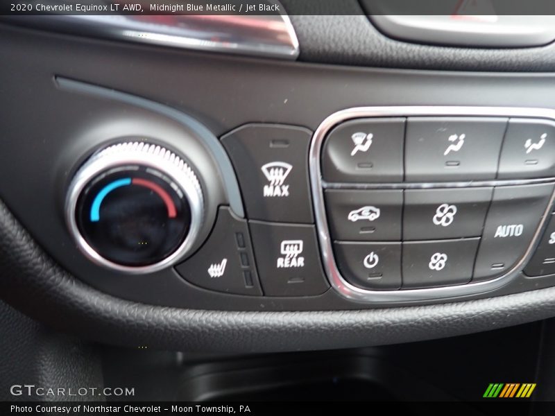Midnight Blue Metallic / Jet Black 2020 Chevrolet Equinox LT AWD