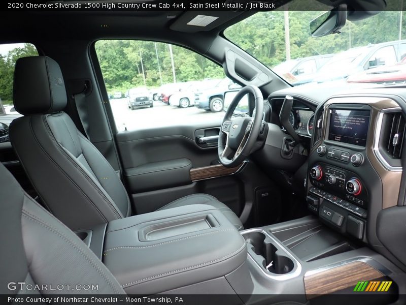 Front Seat of 2020 Silverado 1500 High Country Crew Cab 4x4