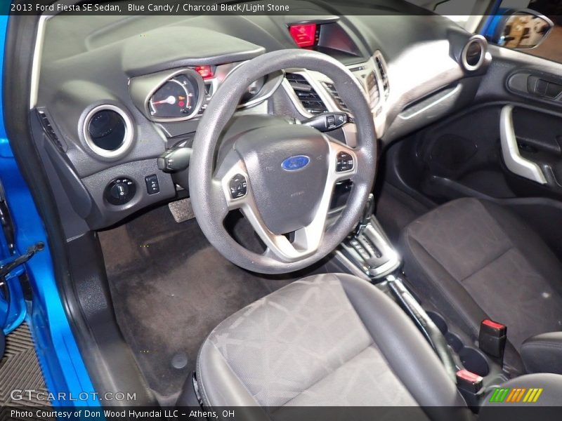 Blue Candy / Charcoal Black/Light Stone 2013 Ford Fiesta SE Sedan