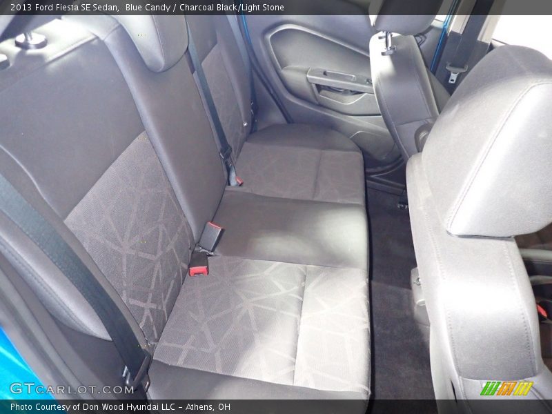 Blue Candy / Charcoal Black/Light Stone 2013 Ford Fiesta SE Sedan