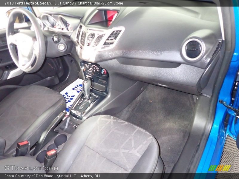 Blue Candy / Charcoal Black/Light Stone 2013 Ford Fiesta SE Sedan
