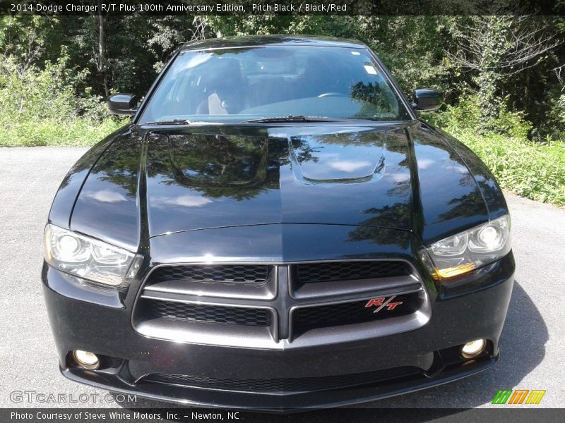 Pitch Black / Black/Red 2014 Dodge Charger R/T Plus 100th Anniversary Edition