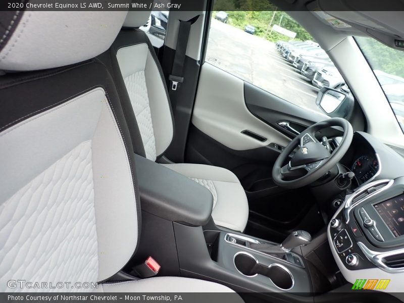 Front Seat of 2020 Equinox LS AWD