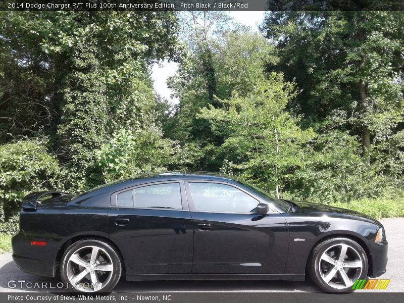 Pitch Black / Black/Red 2014 Dodge Charger R/T Plus 100th Anniversary Edition
