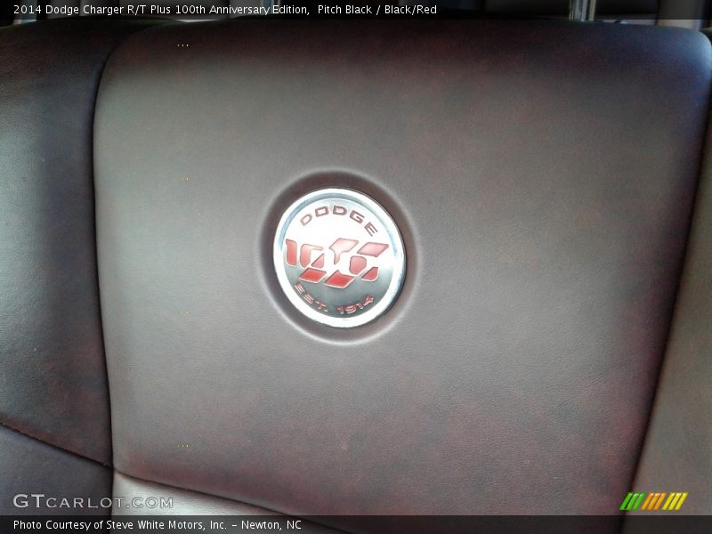 Pitch Black / Black/Red 2014 Dodge Charger R/T Plus 100th Anniversary Edition