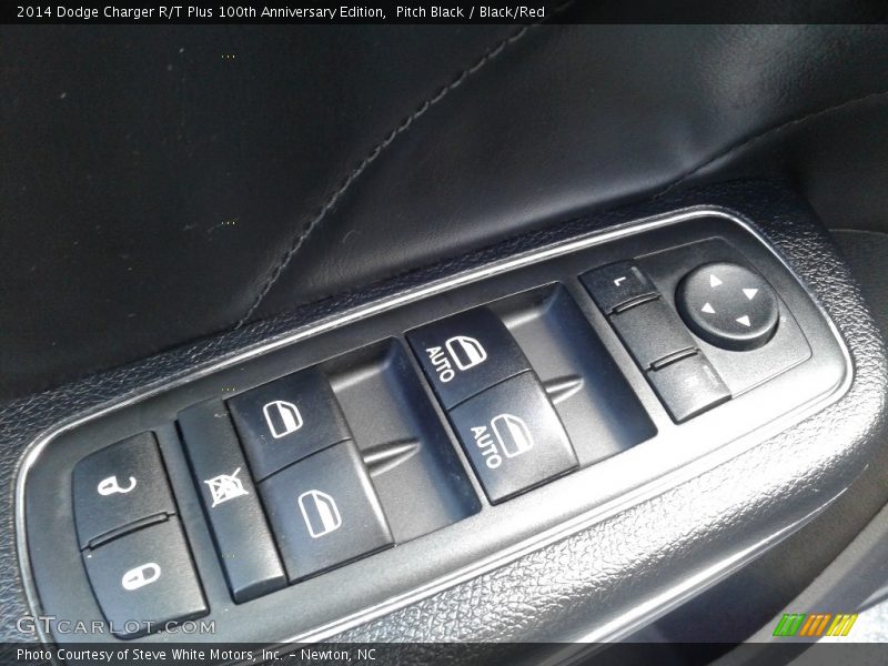 Pitch Black / Black/Red 2014 Dodge Charger R/T Plus 100th Anniversary Edition