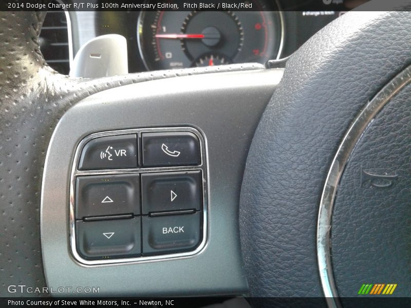 Pitch Black / Black/Red 2014 Dodge Charger R/T Plus 100th Anniversary Edition