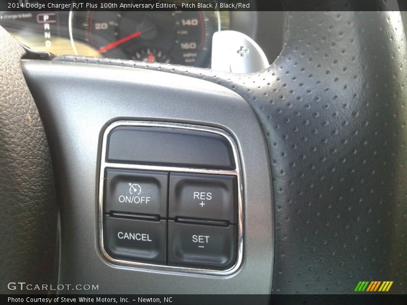 Pitch Black / Black/Red 2014 Dodge Charger R/T Plus 100th Anniversary Edition
