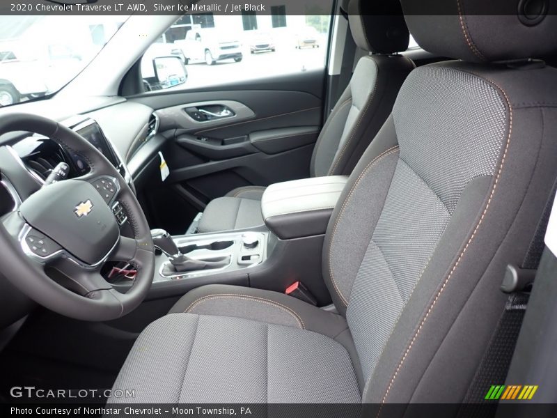 Silver Ice Metallic / Jet Black 2020 Chevrolet Traverse LT AWD