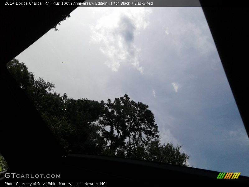 Pitch Black / Black/Red 2014 Dodge Charger R/T Plus 100th Anniversary Edition