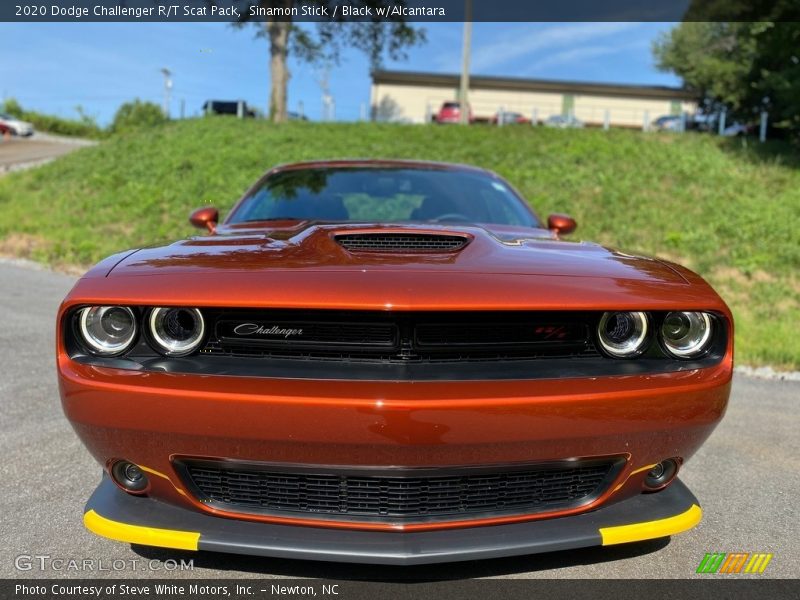 Sinamon Stick / Black w/Alcantara 2020 Dodge Challenger R/T Scat Pack