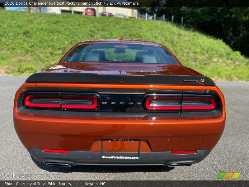 Sinamon Stick / Black w/Alcantara 2020 Dodge Challenger R/T Scat Pack