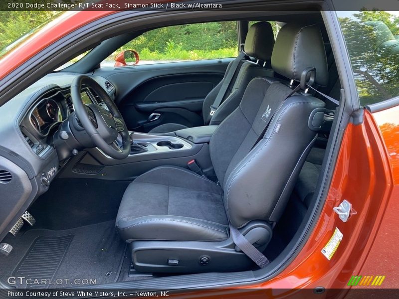 Front Seat of 2020 Challenger R/T Scat Pack