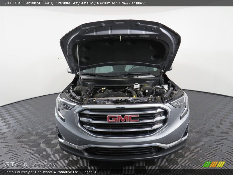 Graphite Gray Metallic / Medium Ash Gray/­Jet Black 2018 GMC Terrain SLT AWD