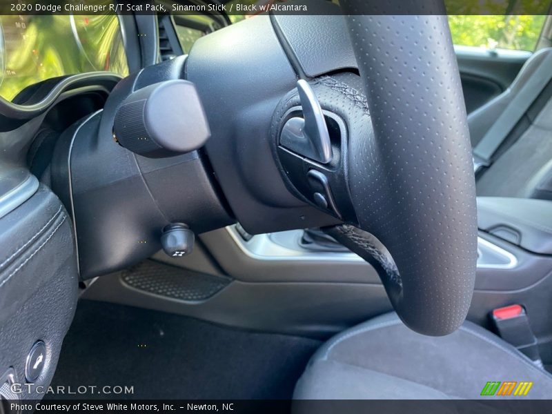 Sinamon Stick / Black w/Alcantara 2020 Dodge Challenger R/T Scat Pack