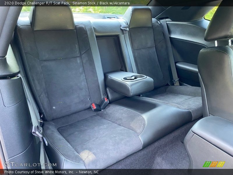 Rear Seat of 2020 Challenger R/T Scat Pack