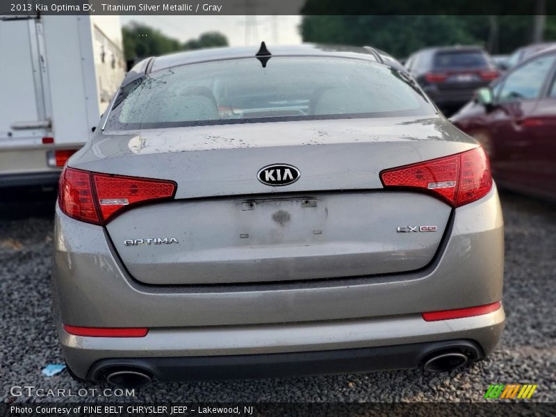 Titanium Silver Metallic / Gray 2013 Kia Optima EX