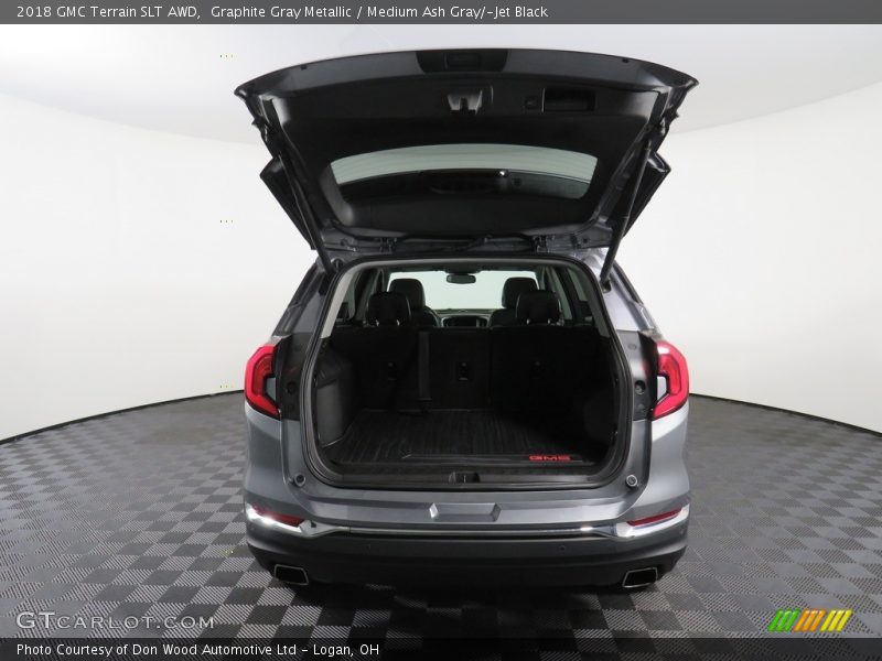 Graphite Gray Metallic / Medium Ash Gray/­Jet Black 2018 GMC Terrain SLT AWD