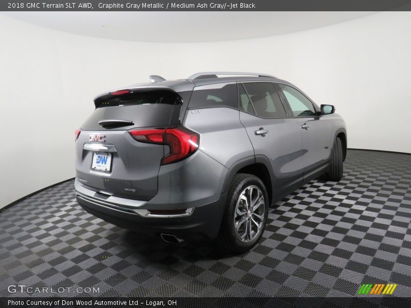 Graphite Gray Metallic / Medium Ash Gray/­Jet Black 2018 GMC Terrain SLT AWD