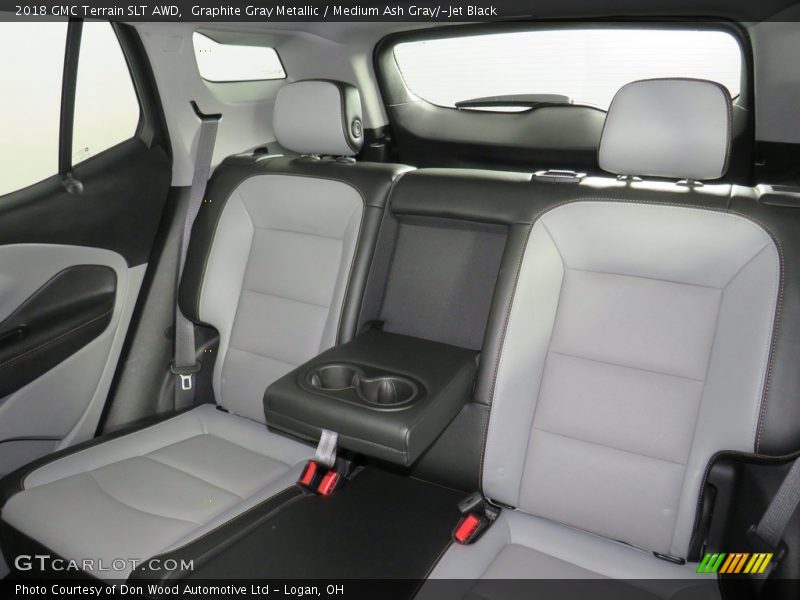 Graphite Gray Metallic / Medium Ash Gray/­Jet Black 2018 GMC Terrain SLT AWD