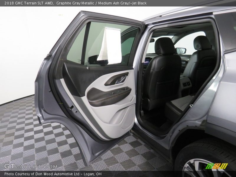 Graphite Gray Metallic / Medium Ash Gray/­Jet Black 2018 GMC Terrain SLT AWD