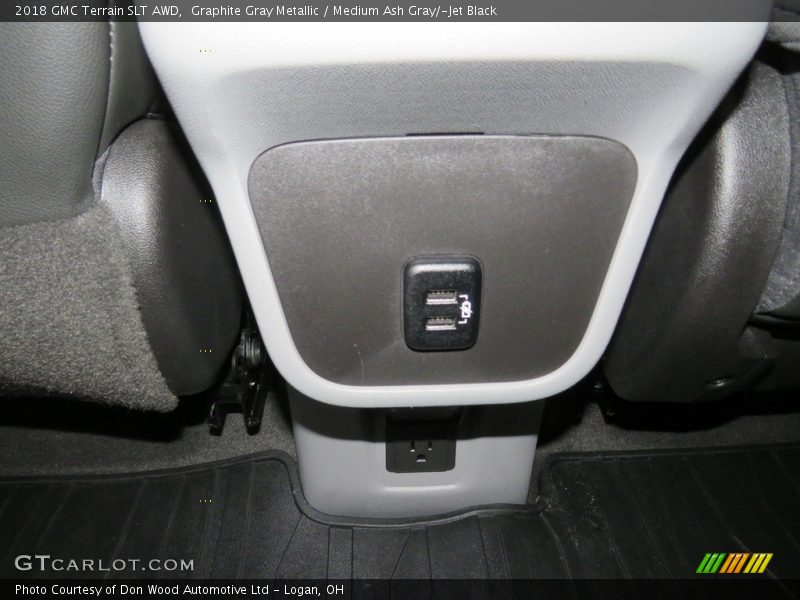 Graphite Gray Metallic / Medium Ash Gray/­Jet Black 2018 GMC Terrain SLT AWD