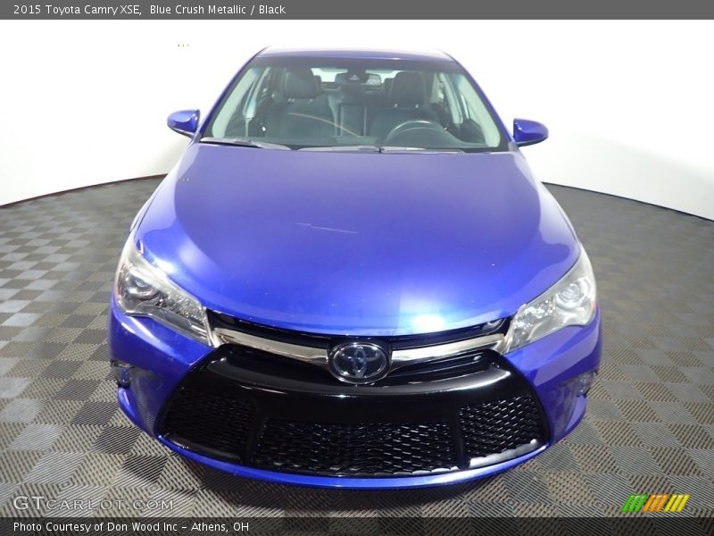 Blue Crush Metallic / Black 2015 Toyota Camry XSE
