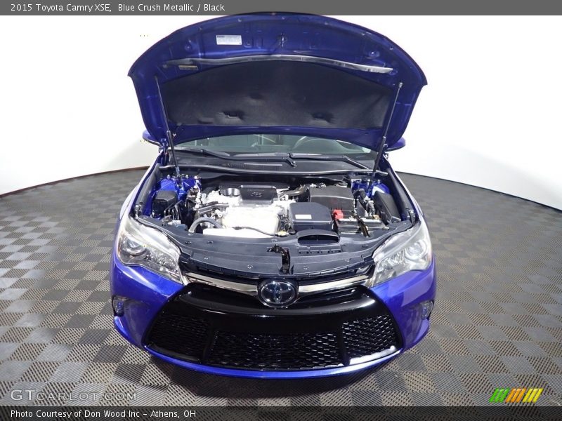 Blue Crush Metallic / Black 2015 Toyota Camry XSE