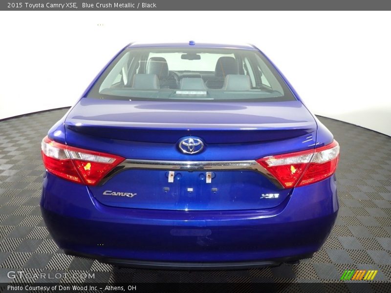 Blue Crush Metallic / Black 2015 Toyota Camry XSE