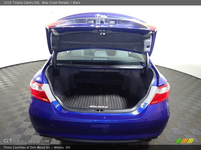 Blue Crush Metallic / Black 2015 Toyota Camry XSE