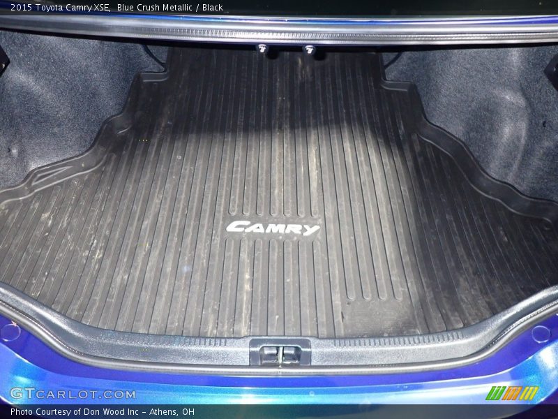 Blue Crush Metallic / Black 2015 Toyota Camry XSE