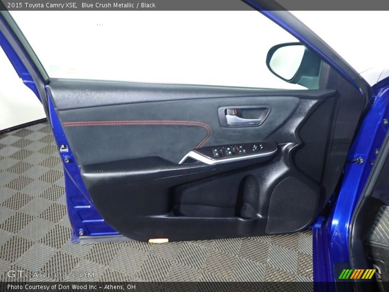 Blue Crush Metallic / Black 2015 Toyota Camry XSE