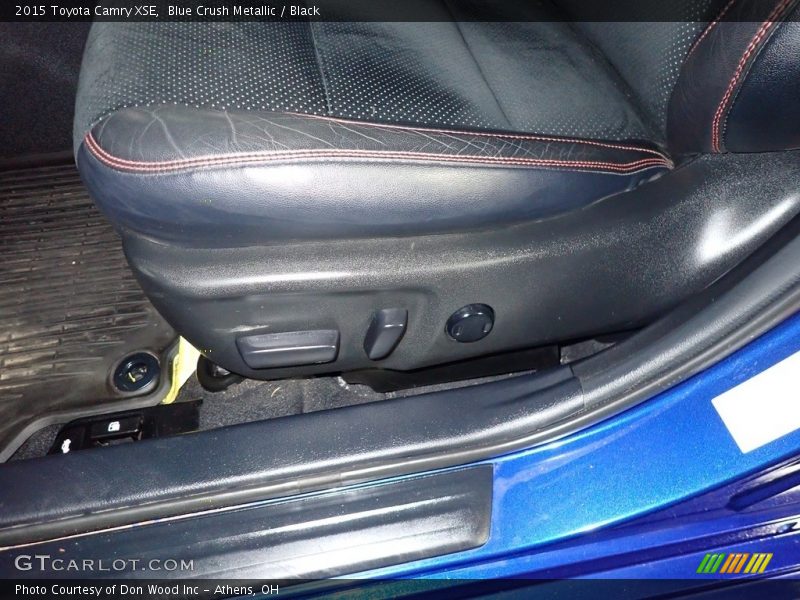 Blue Crush Metallic / Black 2015 Toyota Camry XSE