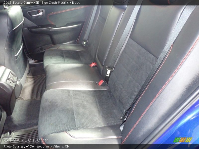 Blue Crush Metallic / Black 2015 Toyota Camry XSE