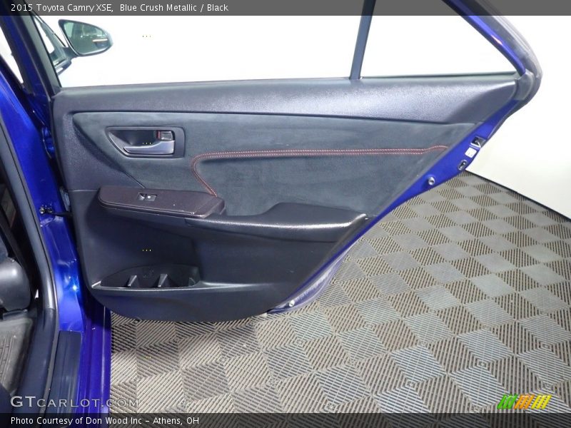 Blue Crush Metallic / Black 2015 Toyota Camry XSE