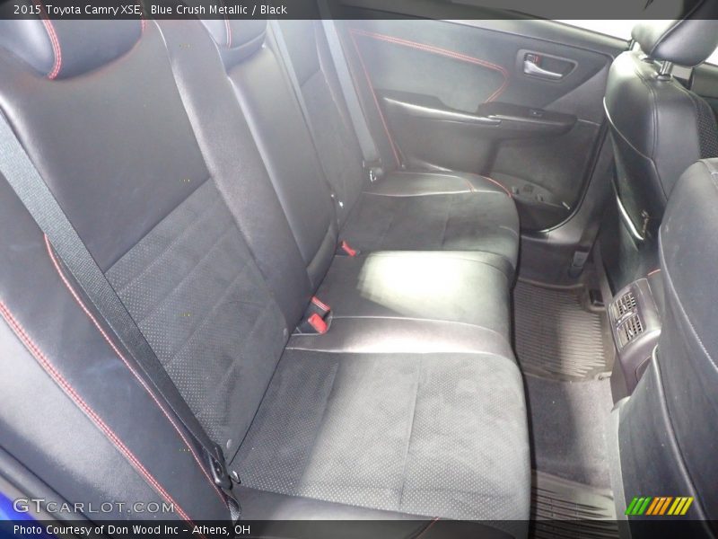 Blue Crush Metallic / Black 2015 Toyota Camry XSE