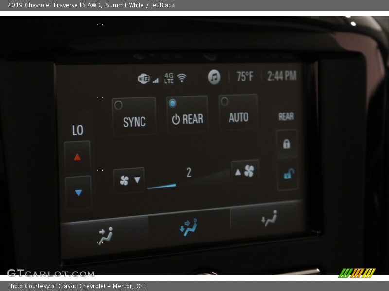 Summit White / Jet Black 2019 Chevrolet Traverse LS AWD