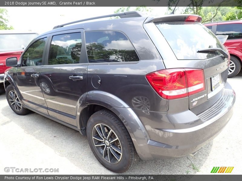 Granite Pearl / Black 2018 Dodge Journey SE AWD