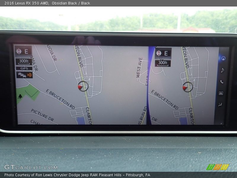 Obsidian Black / Black 2016 Lexus RX 350 AWD