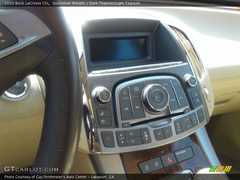 Quicksilver Metallic / Dark Titanium/Light Titanium 2010 Buick LaCrosse CXL