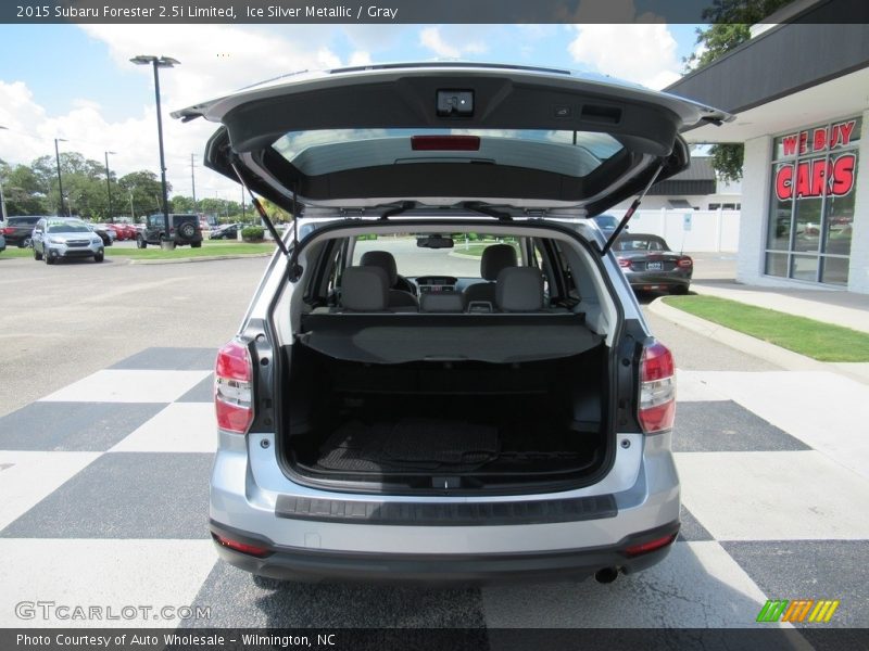 Ice Silver Metallic / Gray 2015 Subaru Forester 2.5i Limited