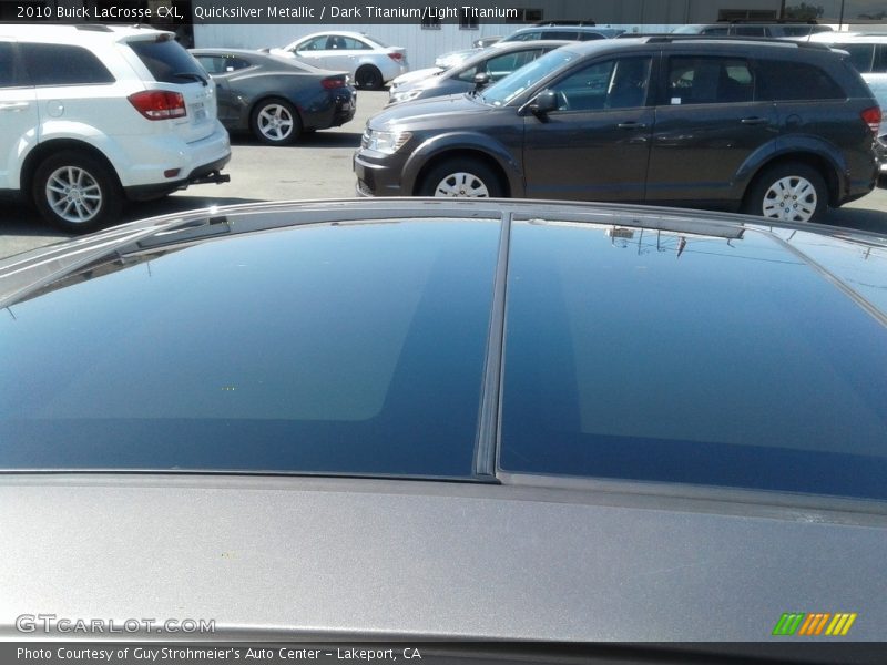 Quicksilver Metallic / Dark Titanium/Light Titanium 2010 Buick LaCrosse CXL