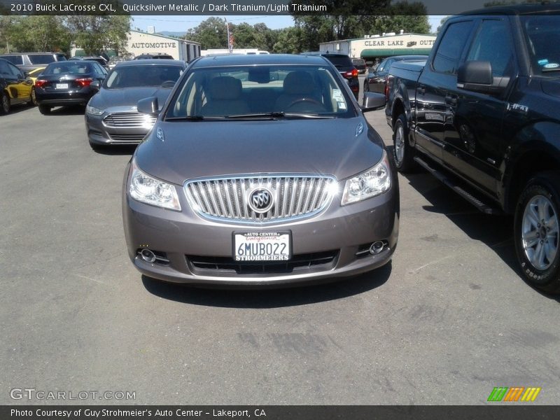 Quicksilver Metallic / Dark Titanium/Light Titanium 2010 Buick LaCrosse CXL
