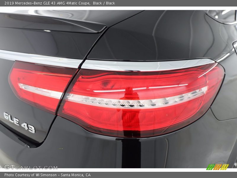 Black / Black 2019 Mercedes-Benz GLE 43 AMG 4Matic Coupe